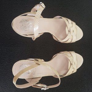 Vince Camuto 7B/37 Toleo 4.5 inch Heels Straps